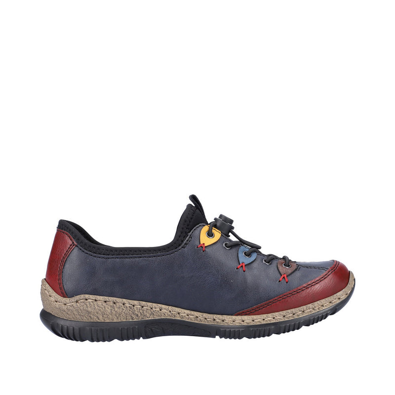 Rieker N3271-35 Wine/Ozean/Royal Shoes