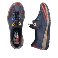 Rieker N3271-35 Wine/Ozean/Royal Shoes