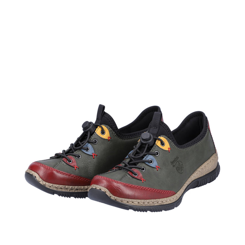 Rieker N3271-54 Wine/Forest Shoes