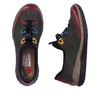 Rieker N3271-54 Wine/Forest Shoes