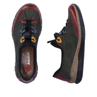 Rieker N3271-54 Wine/Forest Shoes