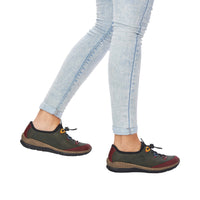 Rieker N3271-54 Wine/Forest Shoes