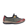 Rieker N3271-54 Wine/Forest Shoes