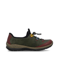 Rieker N3271-54 Womens Green Shoes