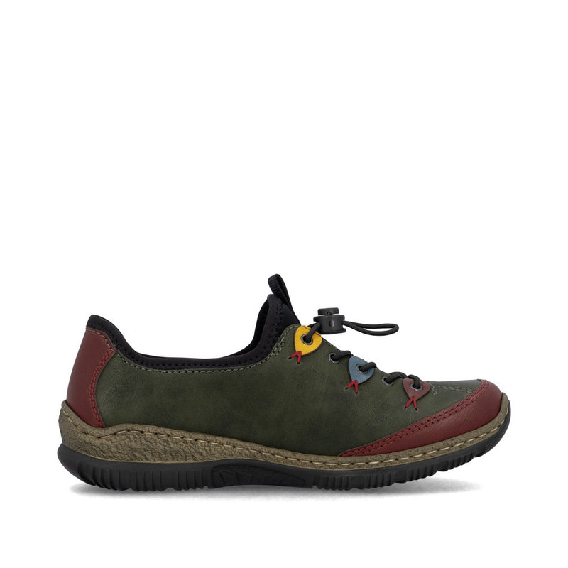 Rieker N3271-54 Womens Green Shoes