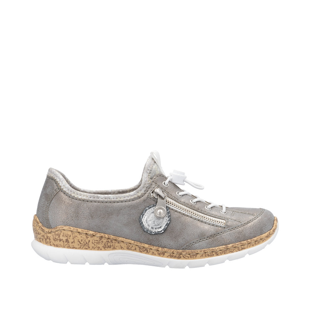 Rieker N4263-40 Grey Shoes
