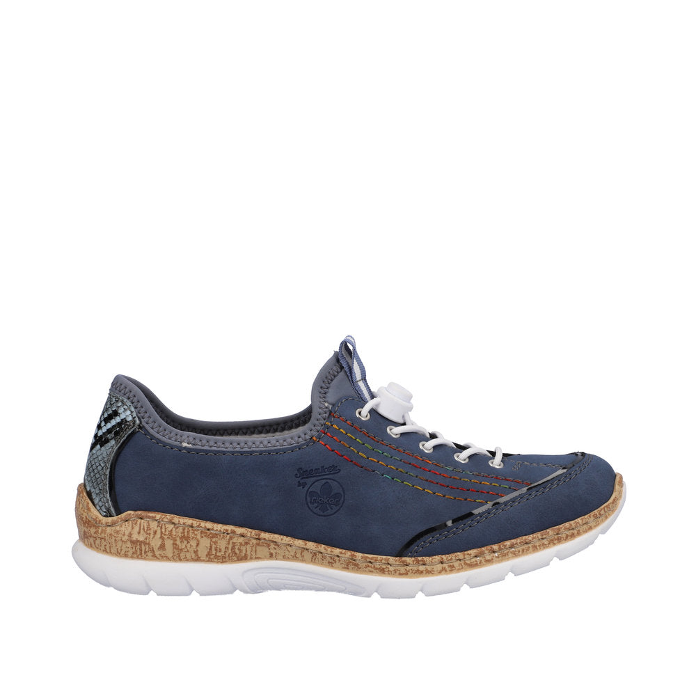 Rieker N42T0-14 Blue Shoes