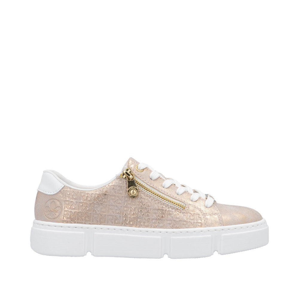 Rieker N5917-90 Gold Shoes