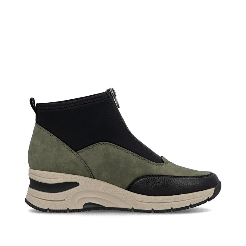 Rieker N9362-54 Womens Green Boots