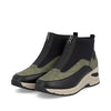 Rieker N9362-54 Womens Green Boots