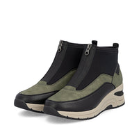 Rieker N9362-54 Womens Green Boots