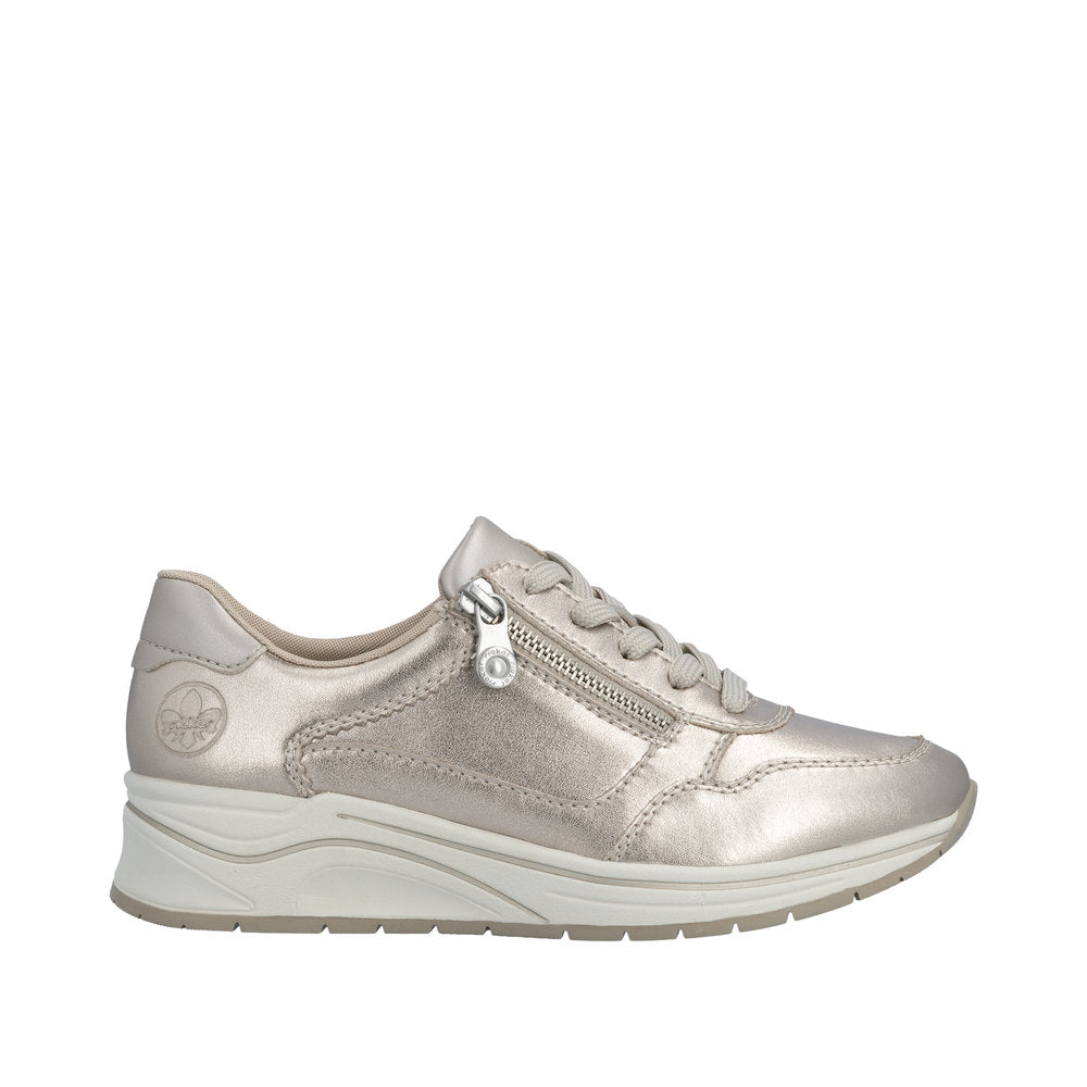 Rieker N9501-90 Metallic Wide Shoes