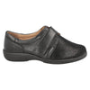 DB Shoes Petula Black Leather Shoes 2V