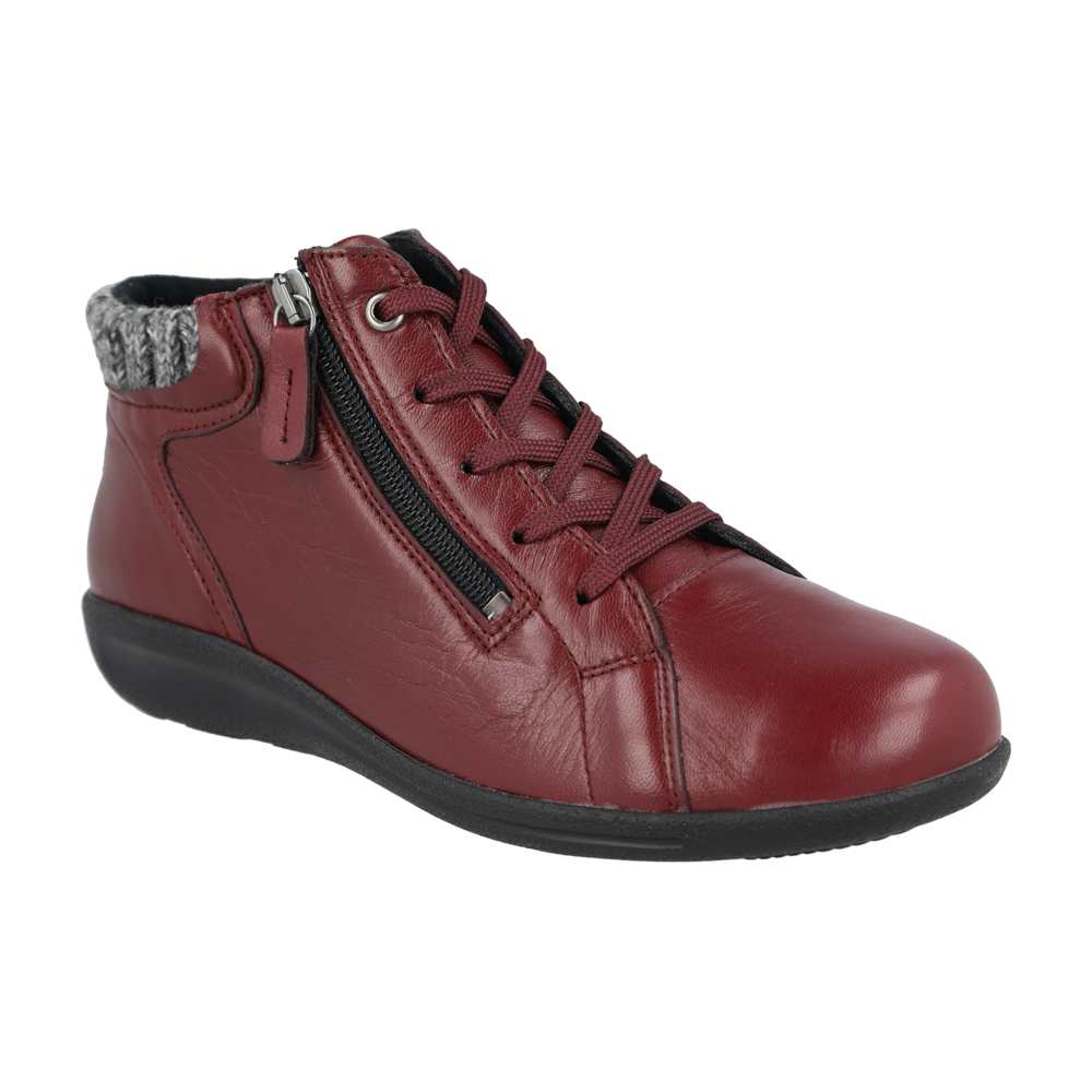 DB Shoes Pipit 75105R Red Berry Boots 2V