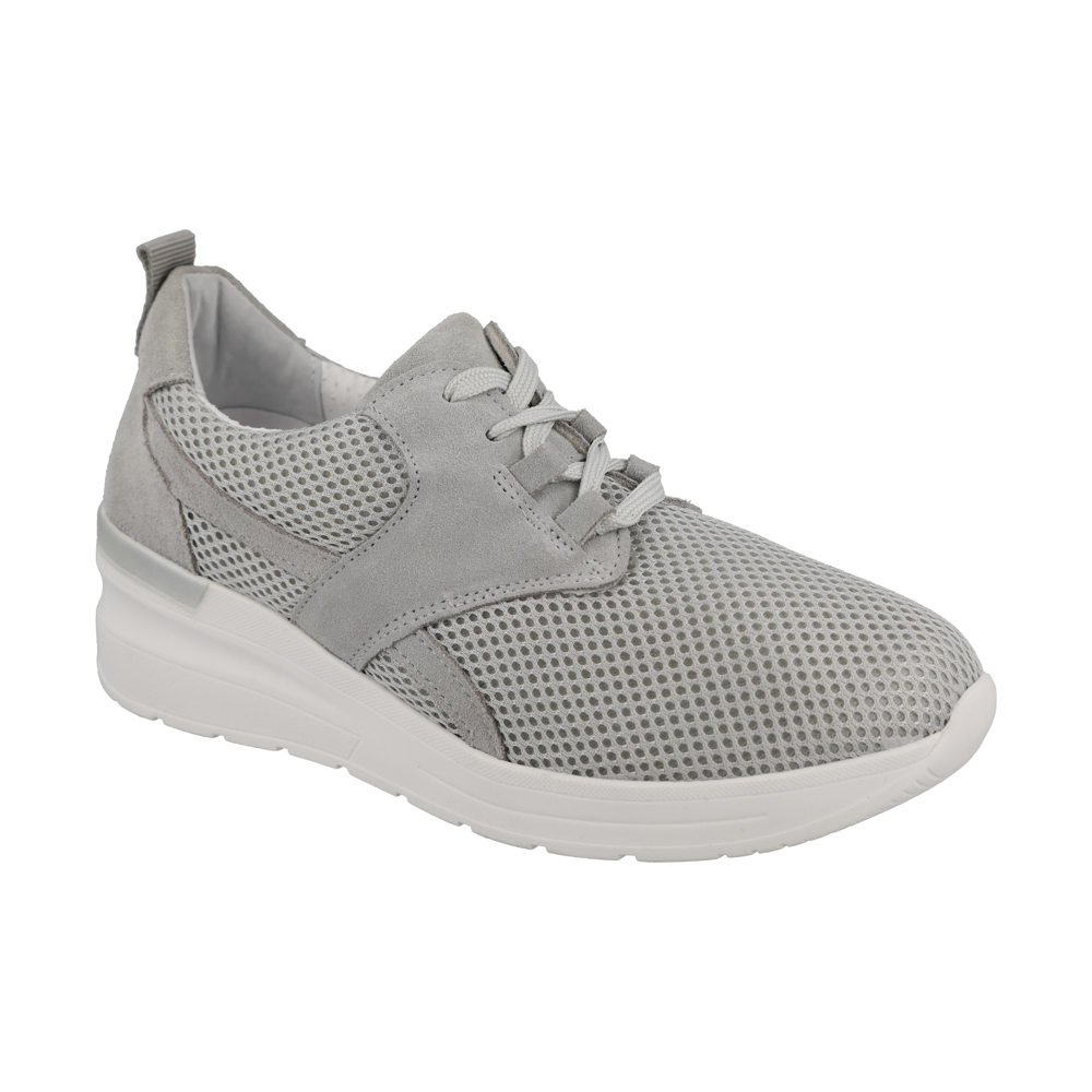 DB Shoes Pollyanna Grey Mesh Shoes 2V