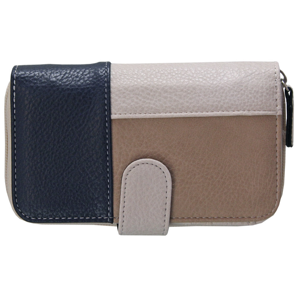 Envy Polly Navy/Taupe Purse