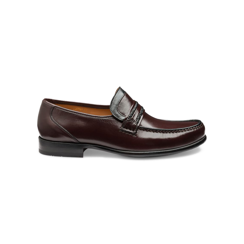 Loake Rome Burgundy Leather Shoes