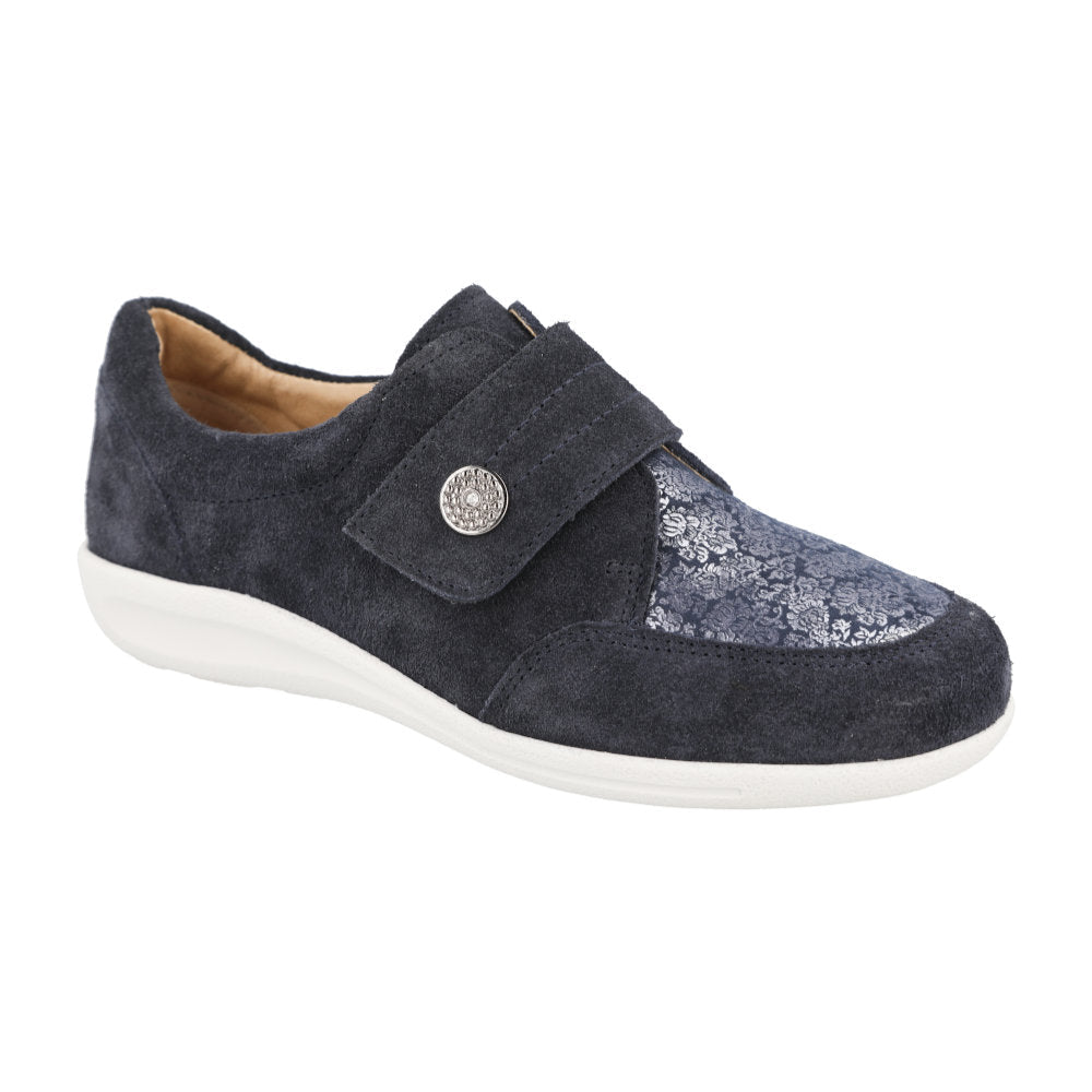 DB Shoes Royston Navy Suede Shoes 2V