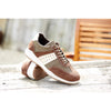 DB Shoes Sequoia Brown Suede/Cream Leather Shoes 2V