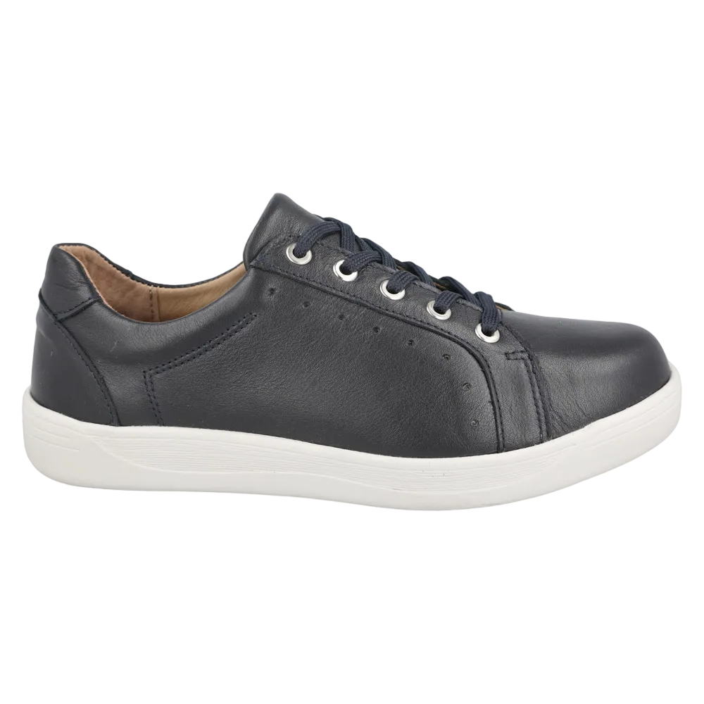 DB Shoes Sinead Navy Leather Shoes 78979Z 2V