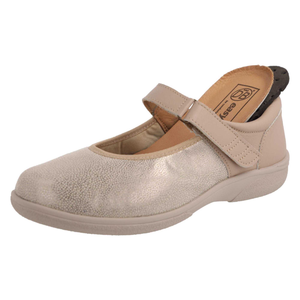 DB Shoes Tansy Shoes 75265H Beige 2V