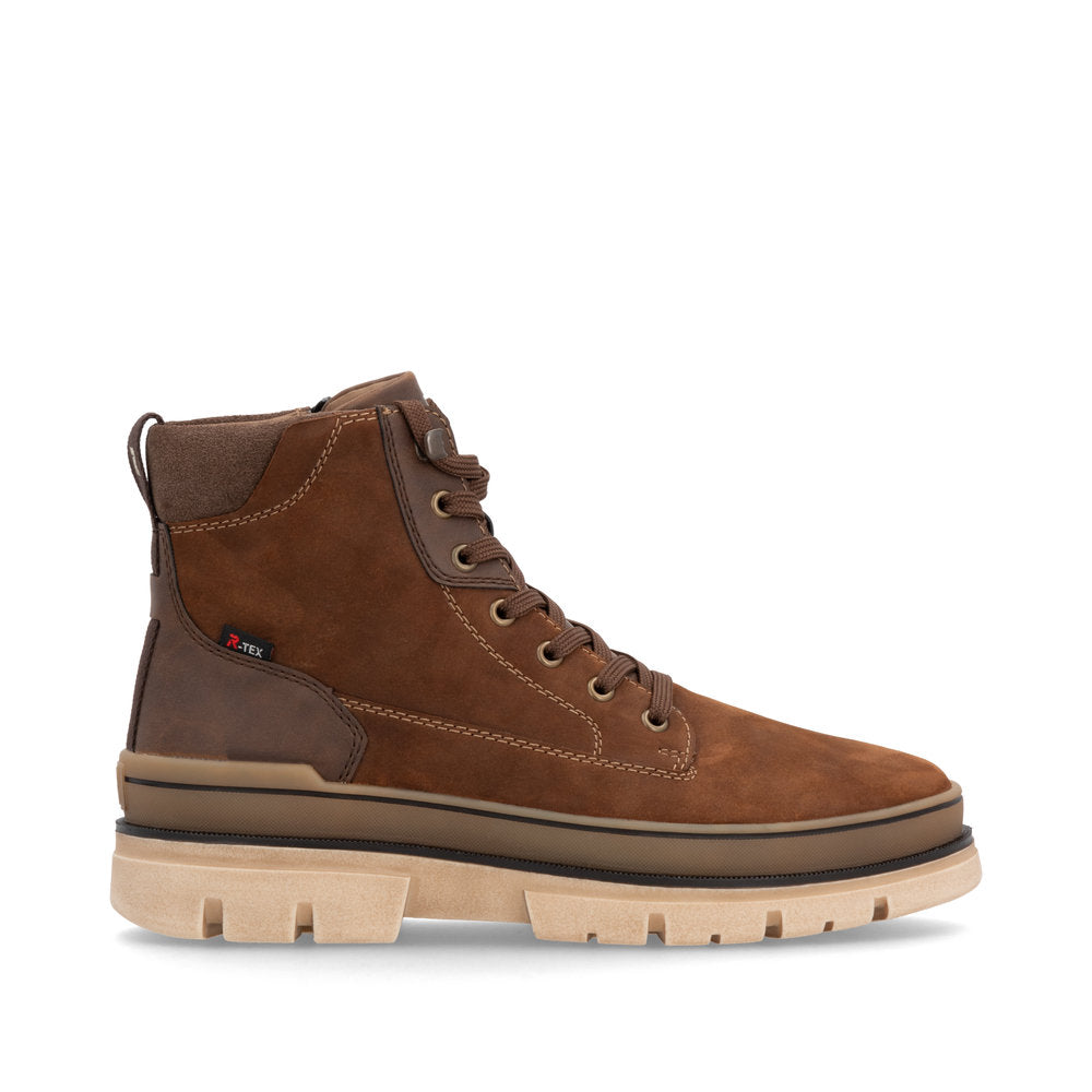Rieker U1273-22 Mens Brown Boots