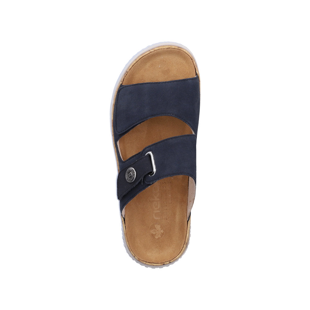 Rieker Birgit V0300-14 Navy Wide Sandals
