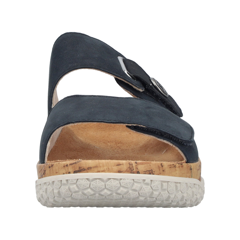 Rieker Birgit V0300-14 Navy Wide Sandals