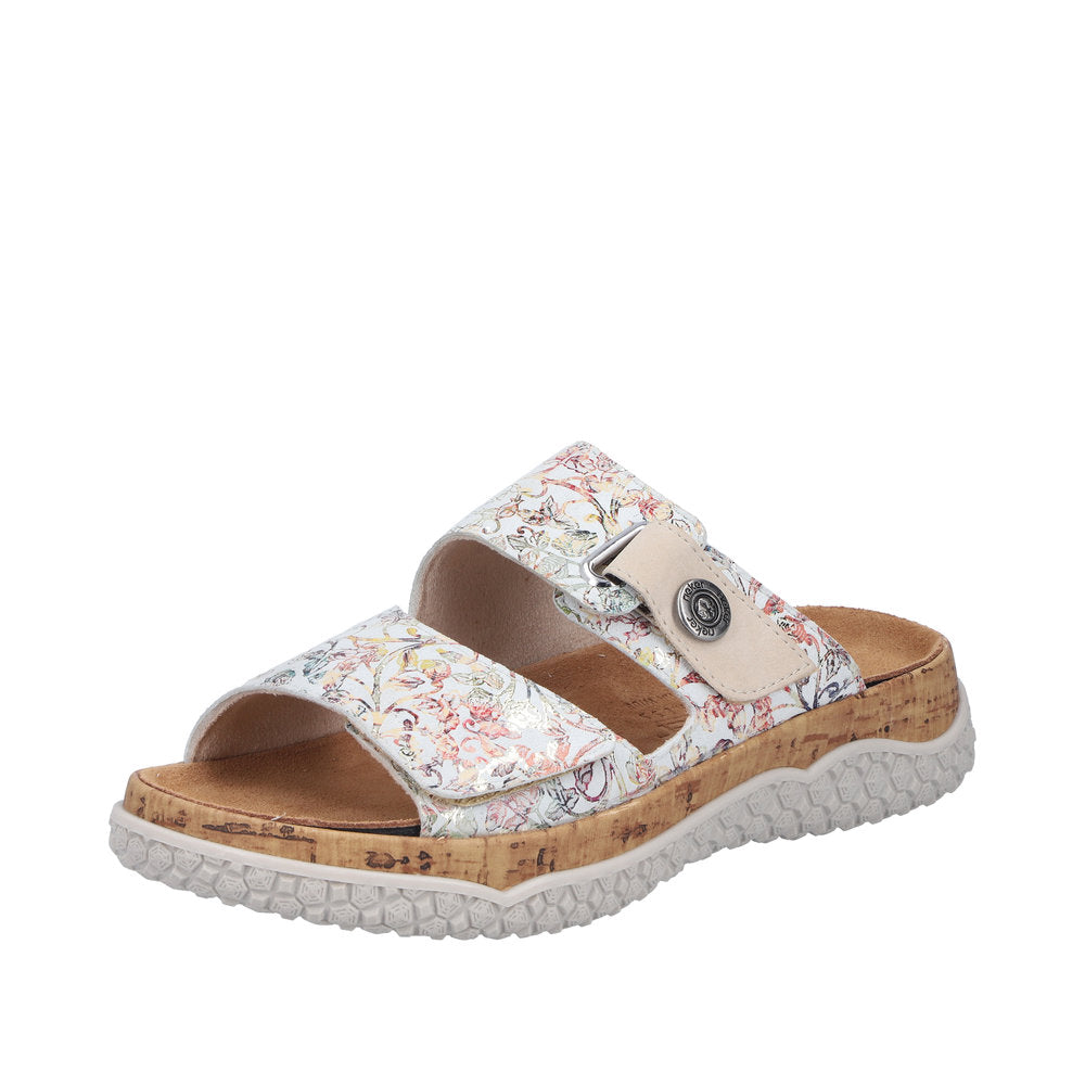 Rieker Birgit V0300-90 Metallic Wide Sandals