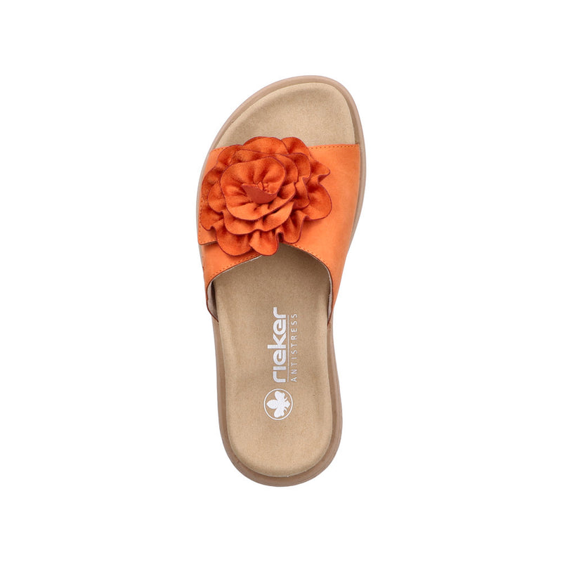 Rieker V1562-38 Orange Sandals