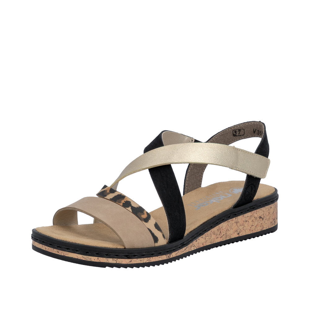 Rieker Lindsey V3663-92 Multi Sandals