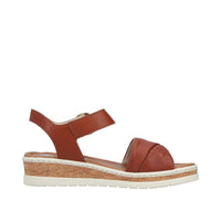 Rieker Lisa V4191-24 Brown Wide Sandals