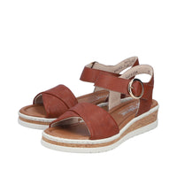 Rieker Lisa V4191-24 Brown Wide Sandals