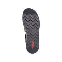 Rieker Regina V7904-00 Black Sandals