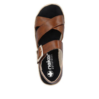 Rieker Regina V7951-24 Brown Sandals