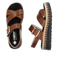 Rieker Regina V7951-24 Brown Sandals