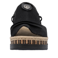 Rieker Regina V7972-00 Black Sandals