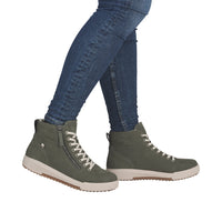 Rieker W0164-54 Green Boots