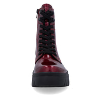 Rieker W1870-35 Womens Red Shoes
