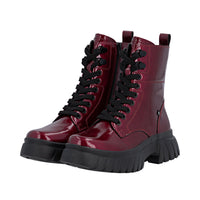 Rieker W1870-35 Womens Red Shoes
