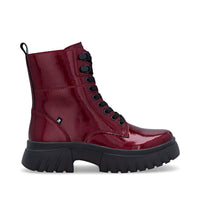 Rieker W1870-35 Womens Red Shoes