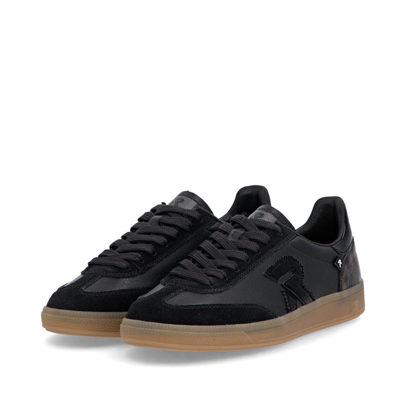 Rieker W2200-03 Womens Black Shoes