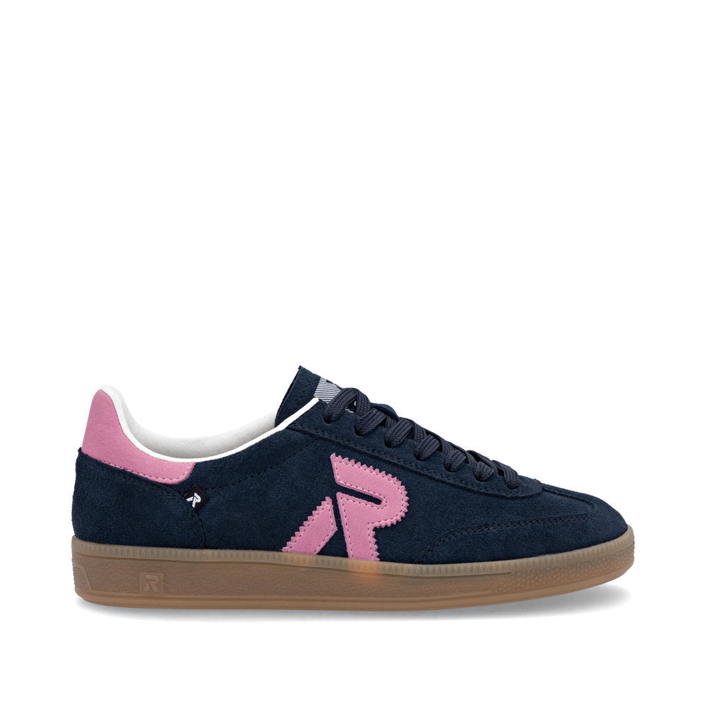Rieker W2200-15 Womens Blue Shoes