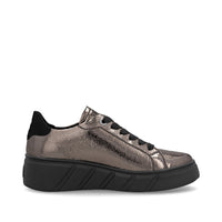Rieker W2601-91 Womens Metallic Shoes