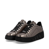 Rieker W2601-91 Womens Metallic Shoes