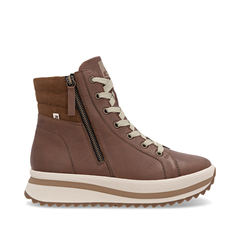 Rieker W3870-24 Womens Brown Boots