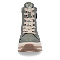 Rieker W3870-24 Womens Green Boots