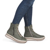Rieker W3870-24 Womens Green Boots