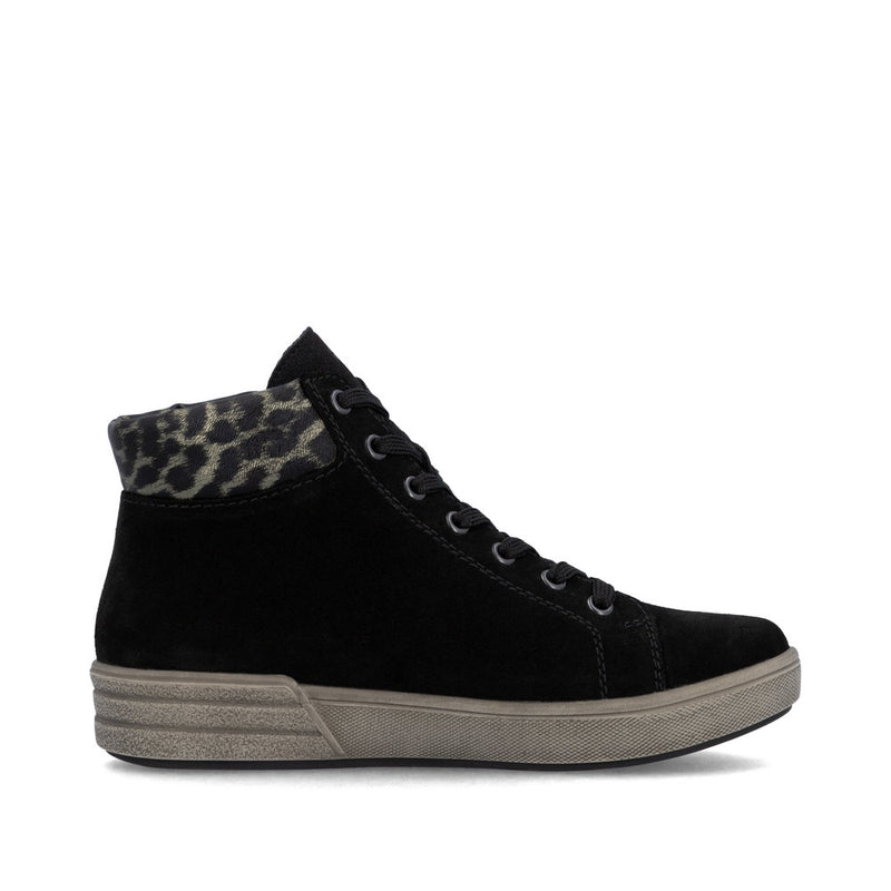 Rieker X0709-00 Womens Black Boots