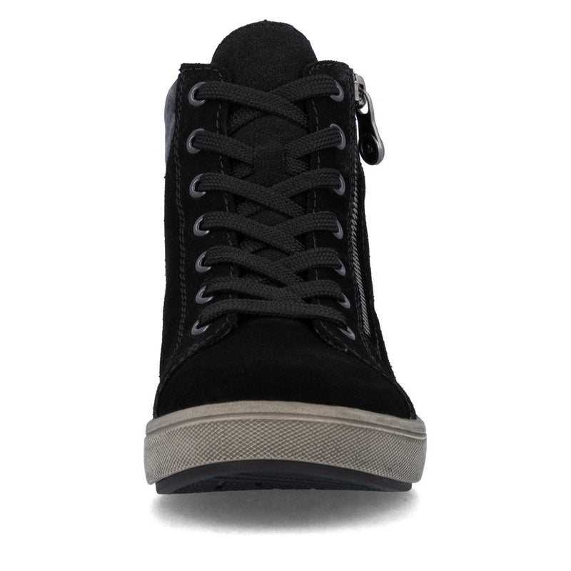 Rieker X0709-00 Womens Black Boots